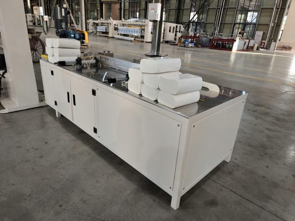 Precio barato N/Z Máquina de fabricación de toallas de papel plegable línea de producción para pequeñas empresas