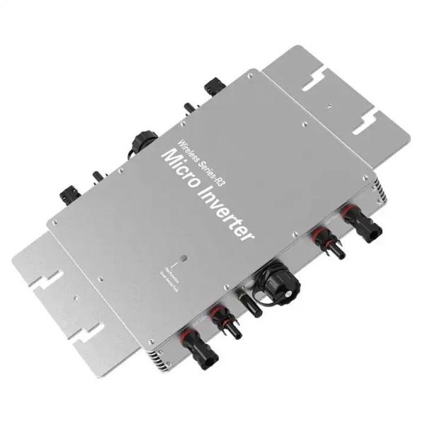 Micro Inverter Solar 2400W Ip65 Waterproof Wifi Monitoring Pv Micro Inverter Micro Inverter Solar Grid Tie Microinverter