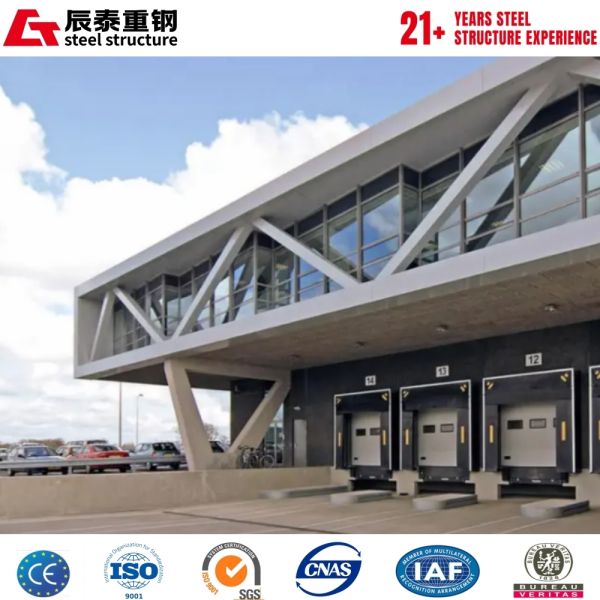 High Fire Resistance Higher Security Prefabricated Steel Structure Workshop