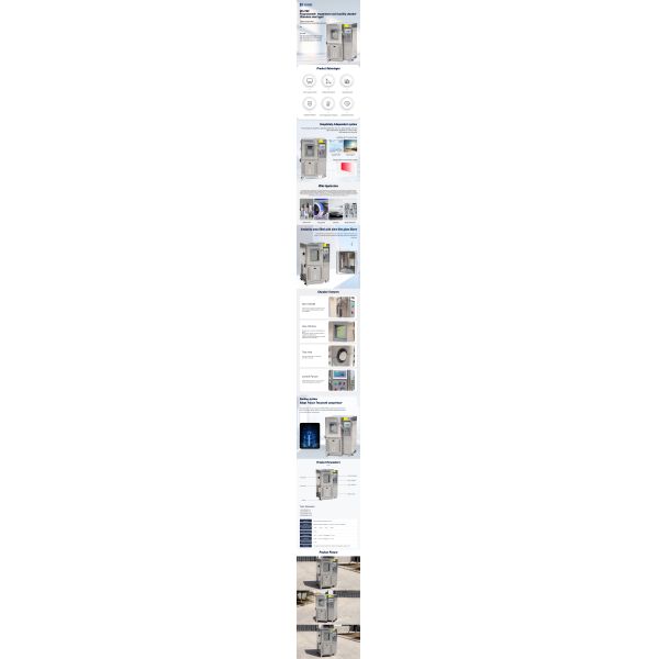 Programmable Lab Constant Temperature & Humidity Control Cabinet Environmental Climate Chamber Equipment for fabric