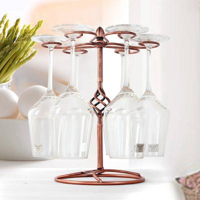 KTV H30CM Wine Glass Drying Rack , Rustproof Wine Glass Tree Stand