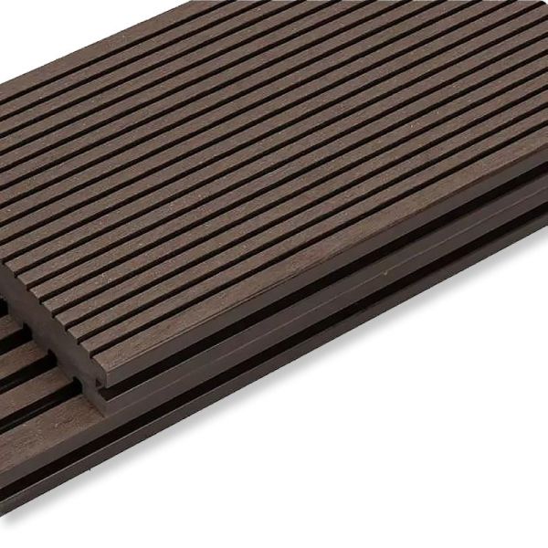 Pool WPC Decking Double Sided Groove Anti Slip Outdoor Flooring Wellness Area