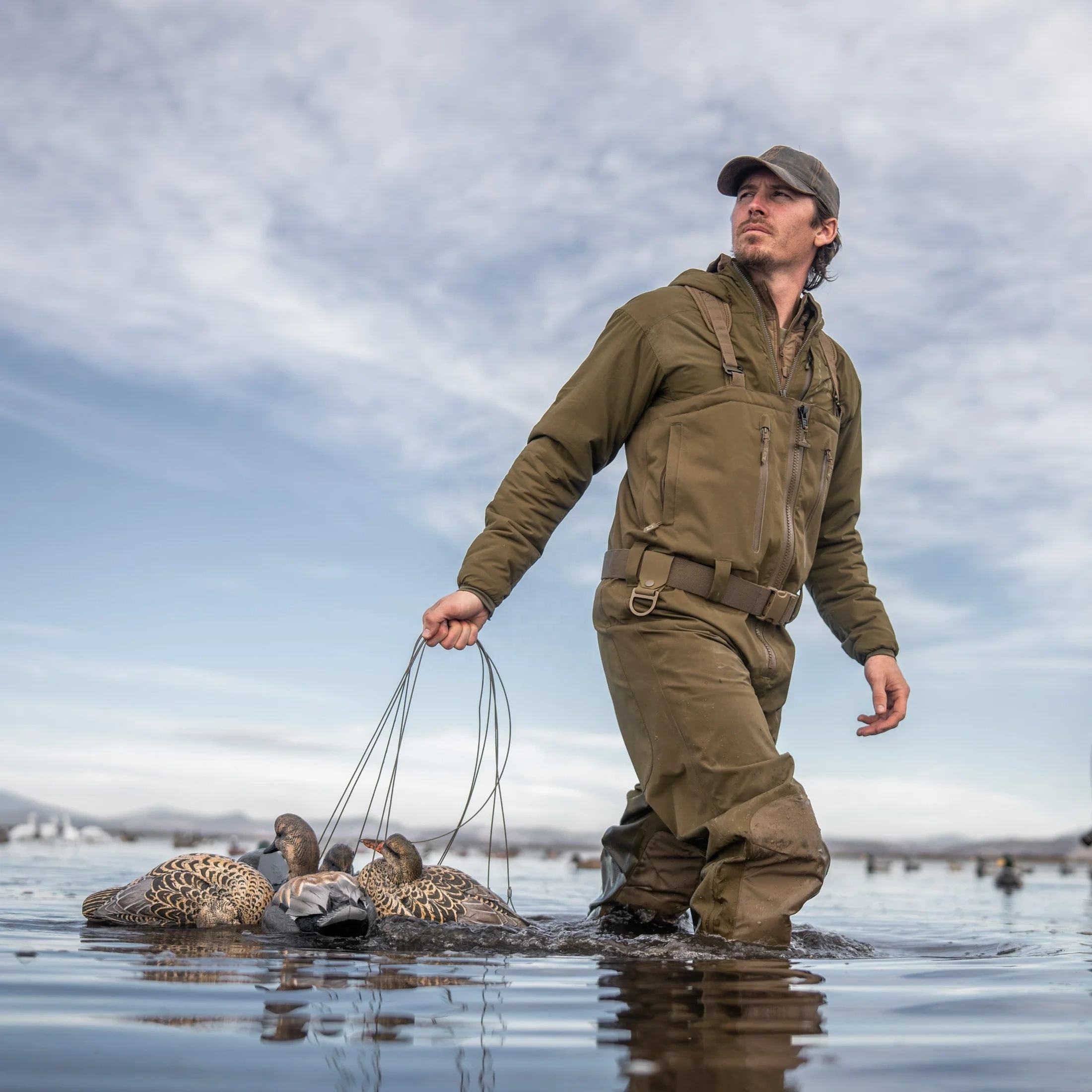 Windproof Fishing Waders Waterproof Duck Hunting Waders Breathable