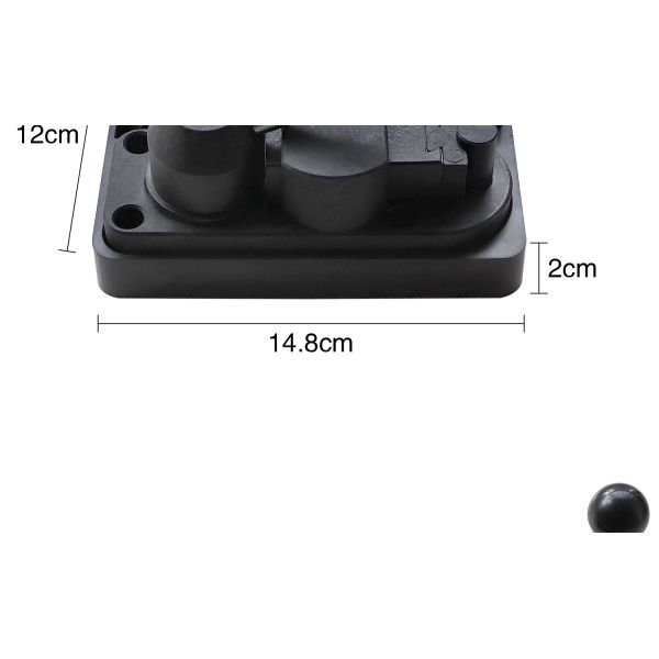 120 x 148 x 20mm Handmade Jewelry Tools Silver Copper Ring Maker Bender