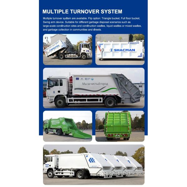 Medium Scale Compressed Garbage Trucks Large Scale Medium Sized Garbage Trucks