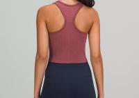 De gilet de style de soulever couleur de rose de soutien-gorge de sports de Racerback d'aplet 200 grammes