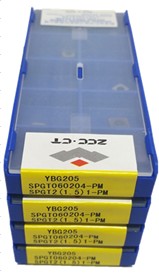 Инструмент карбида СПГТ060204-ПМ ИБГ205 ЗКККТ вводит ПВД покрывая ИСО 9001