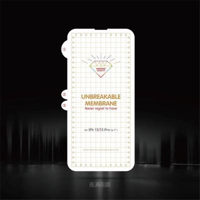 Protector de ecrã transparente TPU inquebrável