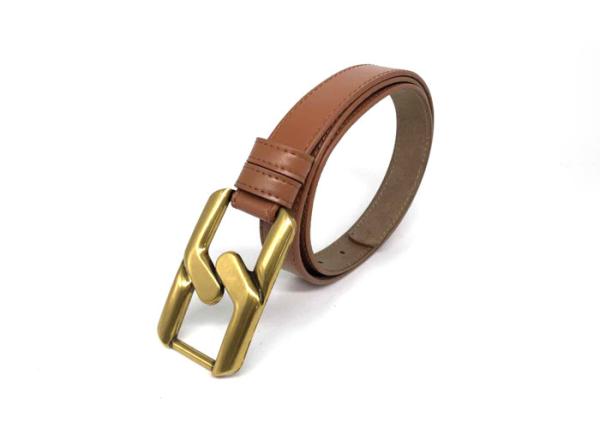 Metal Buckle 90cm Women's Fashion Leather Belts For Jeans