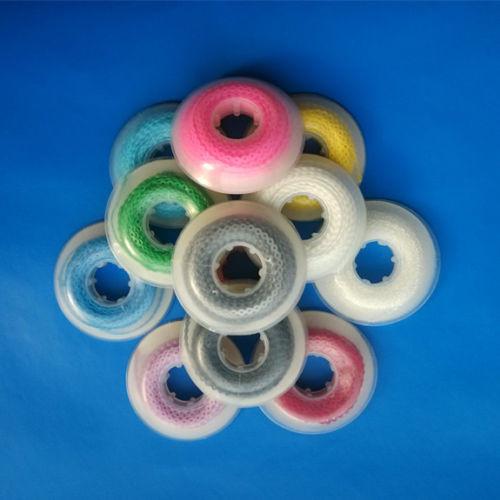 12 Colors Dental Teeth Braces Medical Grade / Ultra Elastic Orthodontic Power Chain