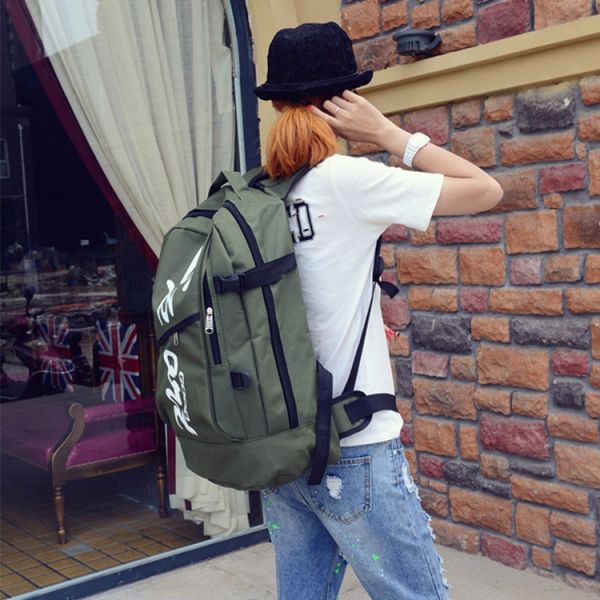 Factory direct new large-capacity backpack middle school student bag leisure outdoor travel backpack