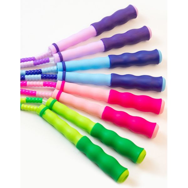 Children Pvc 2.4m Length Fitness Skipping Rope For Home Exercise