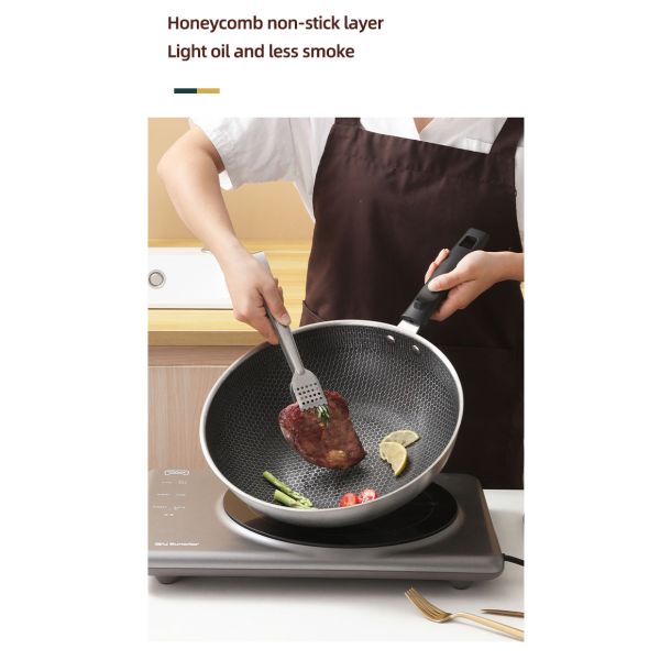 Серебряный варя металл кухни варя стекло лотка покрывает не сковороду ручки