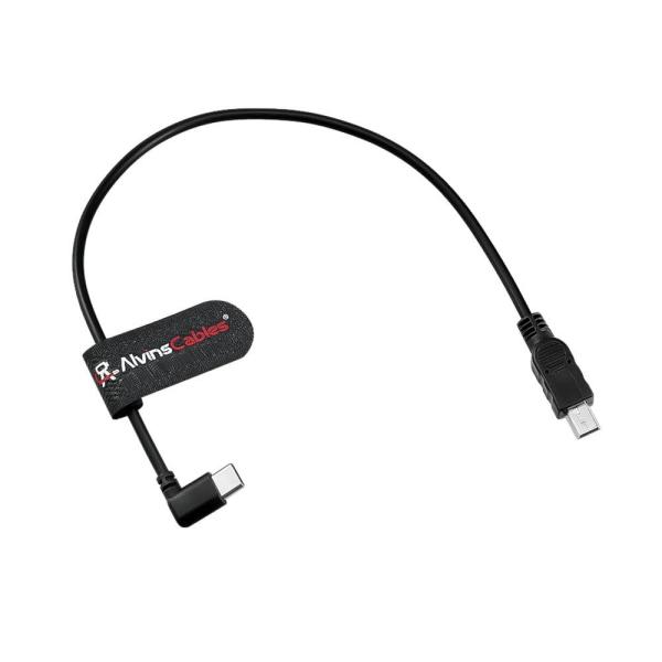 Alvin's Cables DJI RS/SC to Canon Control Cable, Type-C to Mini-USB