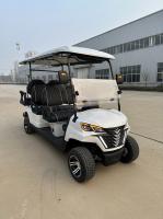Street Legal 48V électrique manuel Big Wheel Golf Cart 6 sièges orienté vers l'avant contrôle de vitesse tourner signal bras Commutateur avec lithium
