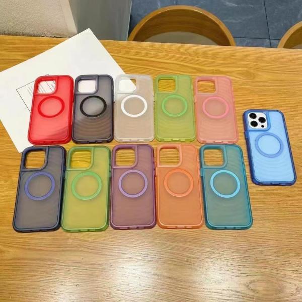 Wireless Charging Compatible Cell Phone Case With Card Slots And Anti Knock Protection