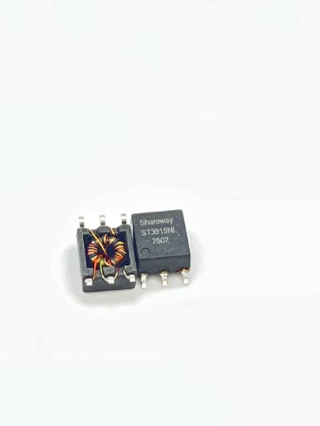 Transformateur à rétroaction SMPS à haute fréquence EPC3807G-LF avec 6 enroulements identiques et 2500 Vrms d'isolation
