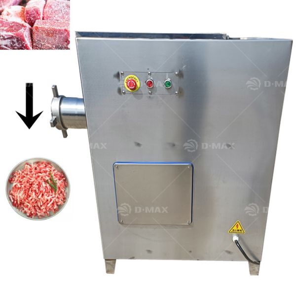 Raw Material Frozen Fresh Meat Grinder Mincer for Chicken and Duck Processing Machine