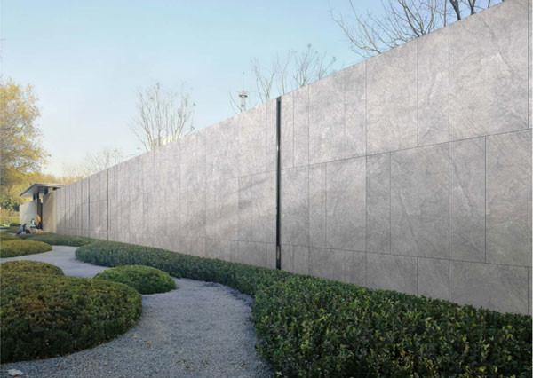 Light Gray Non-Slip Outdoor Stone Tile 600x1200mm