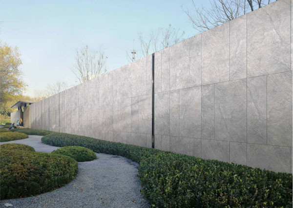 Light Gray Non-Slip Outdoor Stone Tile 600x1200mm