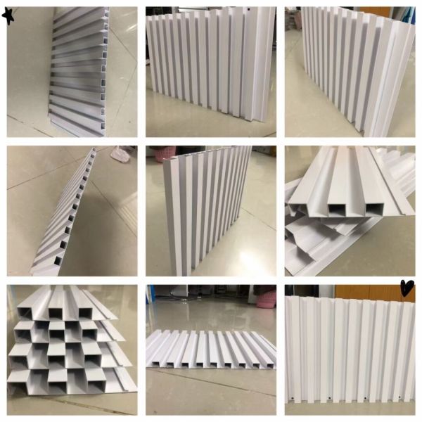 Decorative Extrusion Profile Moist Proof Aluminium Wall Panel For TV Background