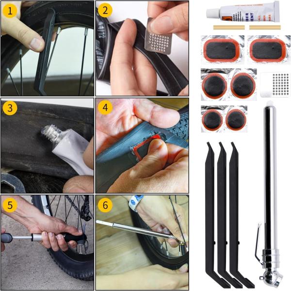 Bike Repair Tool Kit - 16 in 1 Bicycle Multitool Mountain Bike Tool Cycling Maintenance, Bike Hex Key Wrench