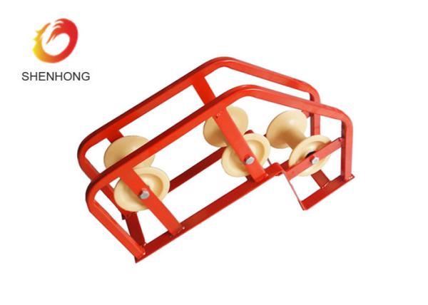 Edge Mount Manhole Lead In Cable Roller Guide Roller Trench Roller