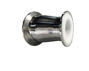Forged 3mm Thickness PTFE Lined Pipe Fittings Sanitary Hose Clamp