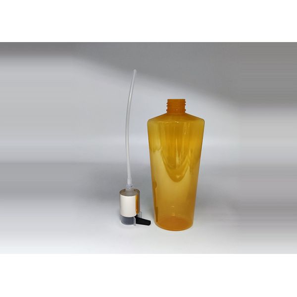 230ml PET Boston Shampoo Plastic Pump Bottle With Lotion Pump