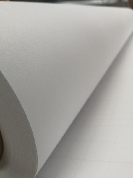 OEM 0.1mm Vinyl Frosted Window sticker Film with Permanent Adhesive