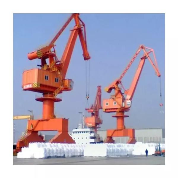 Four Link Type Mobile Harbour Portal Crane Portal Slewing Crane 25t 45m Boom