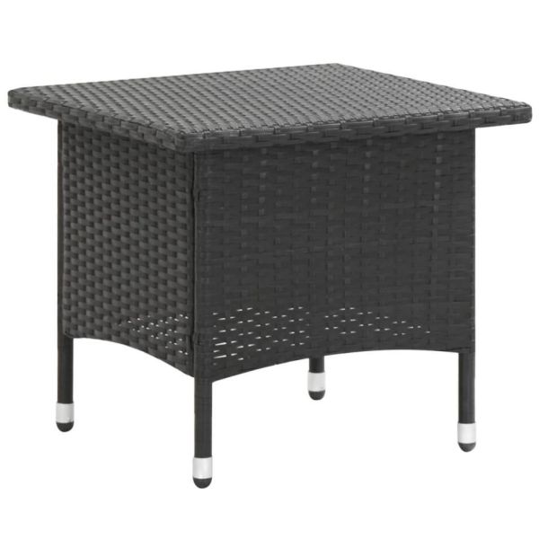 Outdoor Courtyard Leisure Small Coffee Table Outdoor Terrace Balcony Rattan Tea Table Hight Quality Promotion Indoor Outdoor