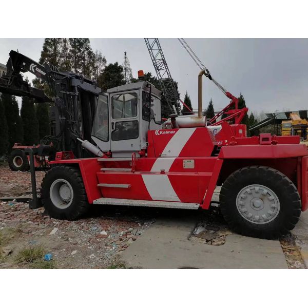 Easy Operation 25 Ton Kalmar 25 Forklift Heavy Reach Stacker with 0-2000 Working Hours