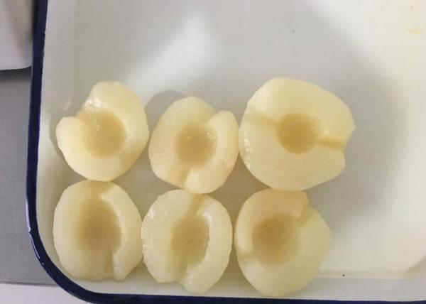 FDA Certified Canned Pear Halves In Syrup Canned Fruit For Directly Eating