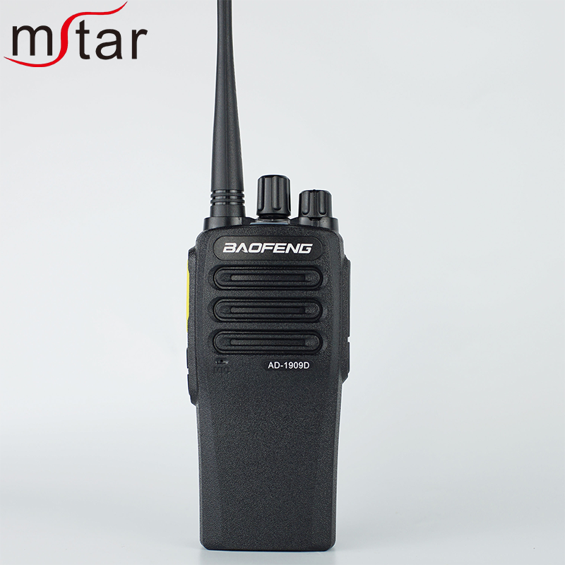 Baofeng AD-1904D Digital Walkie Talkie with 12W Output Power, 3800mAh Battery, and 16 Storage Channels for Long Distance UHF Communication