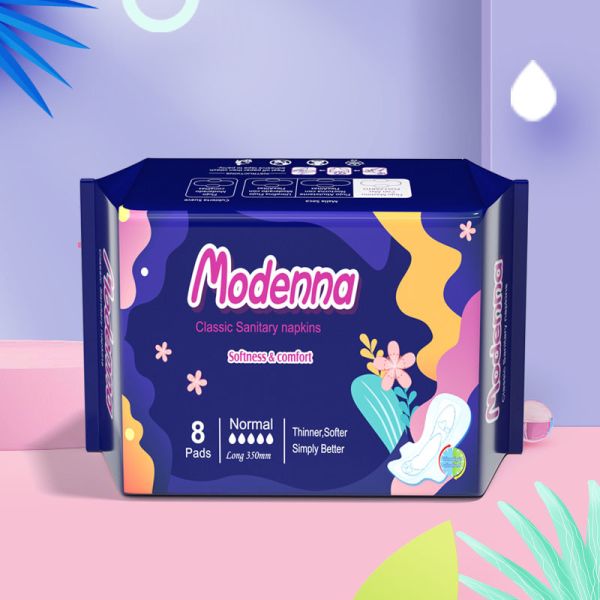 Продажа лука функции горячая в фильме Японии PE ткани санитарной салфетки Азии Breathable Не-сплетенной нежностью