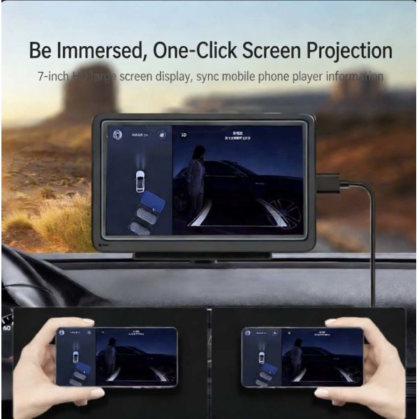 7 Inch Universal Touchscreen Car Stereo Built in Fm Radio And Popular Streaming Apps