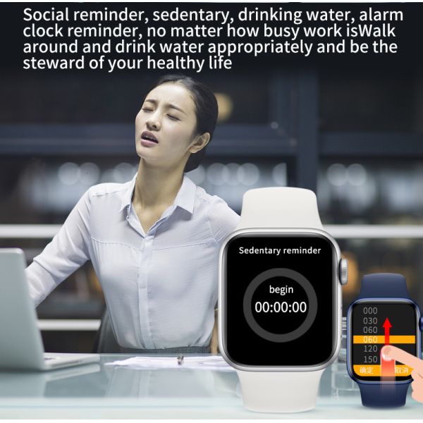 HL26Plus Smartwatch 1.75 Inch 320*385 Waterproof Sports Can Provide Customized