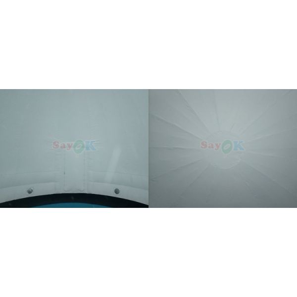 100% Blackout Fire-Retardant Inflatable Planetarium Dome with Wheelchair Access for Educational Use