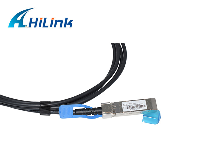 Совместимый кабель меди присоединения Sfp28 локальных сетей DAC SFP28 3m cisco 25G пассивный сразу