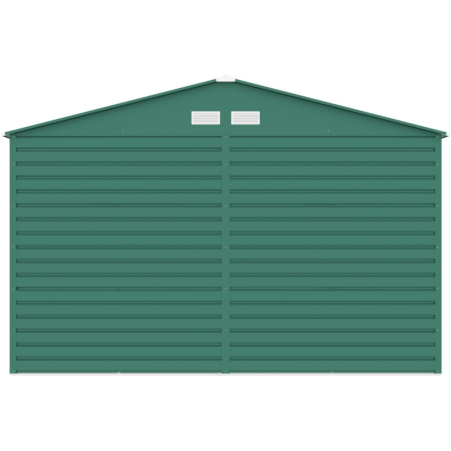 120kg Capacity Color Steel Plate Galvanized Steel Garden Building Shed with Air Vents