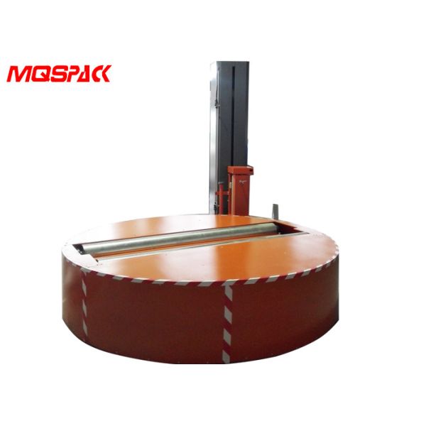 Heavy Load Capacity Paper Roll Wrapping Machine Manual / Auto Exchange