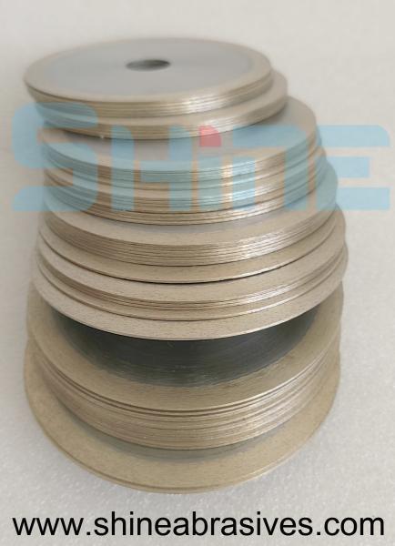 Résine de haute précision 1A1R en liaison avec les diamants roues de coupe Slotting de meulage pour le verre céramique