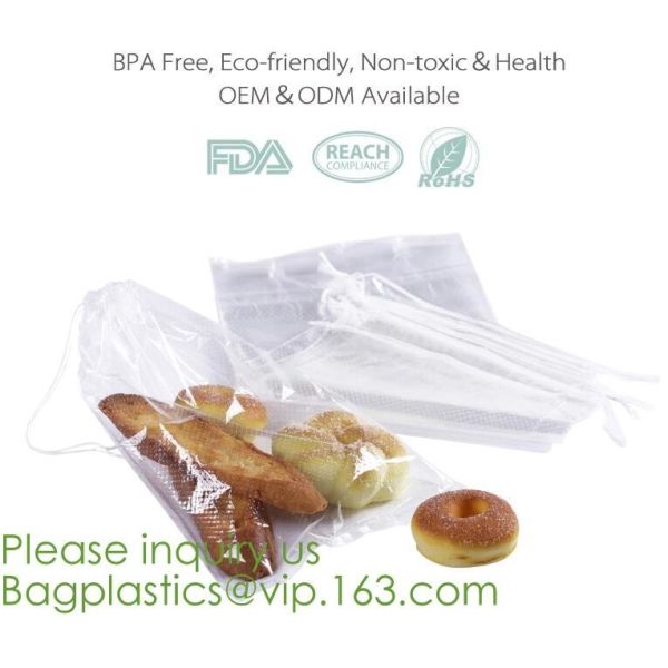 microperforated clear printed CPP bread bags,Food grade bakery microperforate OPP bags,Flower Bags /potted plant sleeves