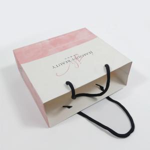 Offset Printing Paper Gift Packaging Bags Luxury Cosmetic Clothes Gift Carry