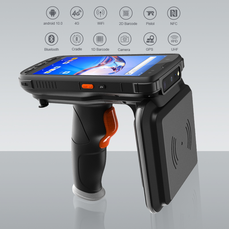 5,5 дюйма 9000mAh промышленное Handheld PDA электронный с читателем RFID