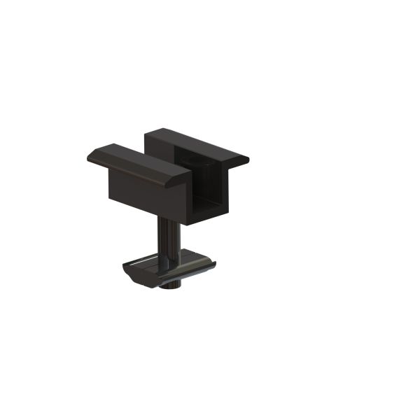 Black Photovoltaic Tile Roof Solar Mounting System Aluminum Panel Hook