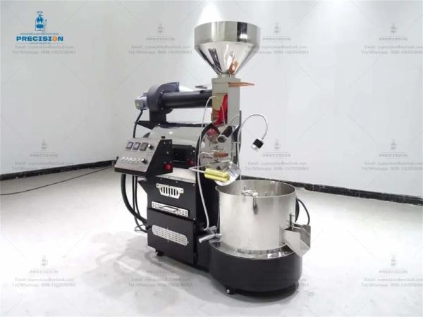 Tostadores de café de tipo eléctrico de tambor Tostadores de café de aço inoxidável com certificação CE