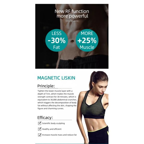 Red Light 620nm RF And EMS Beauty Instrument , RF Radio Frequency Machine For Face And Body