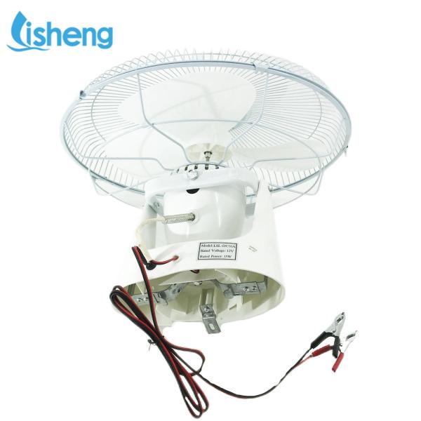 Household Blade Orbit Pedestal Oscillating Fan Plastic 16 Electric